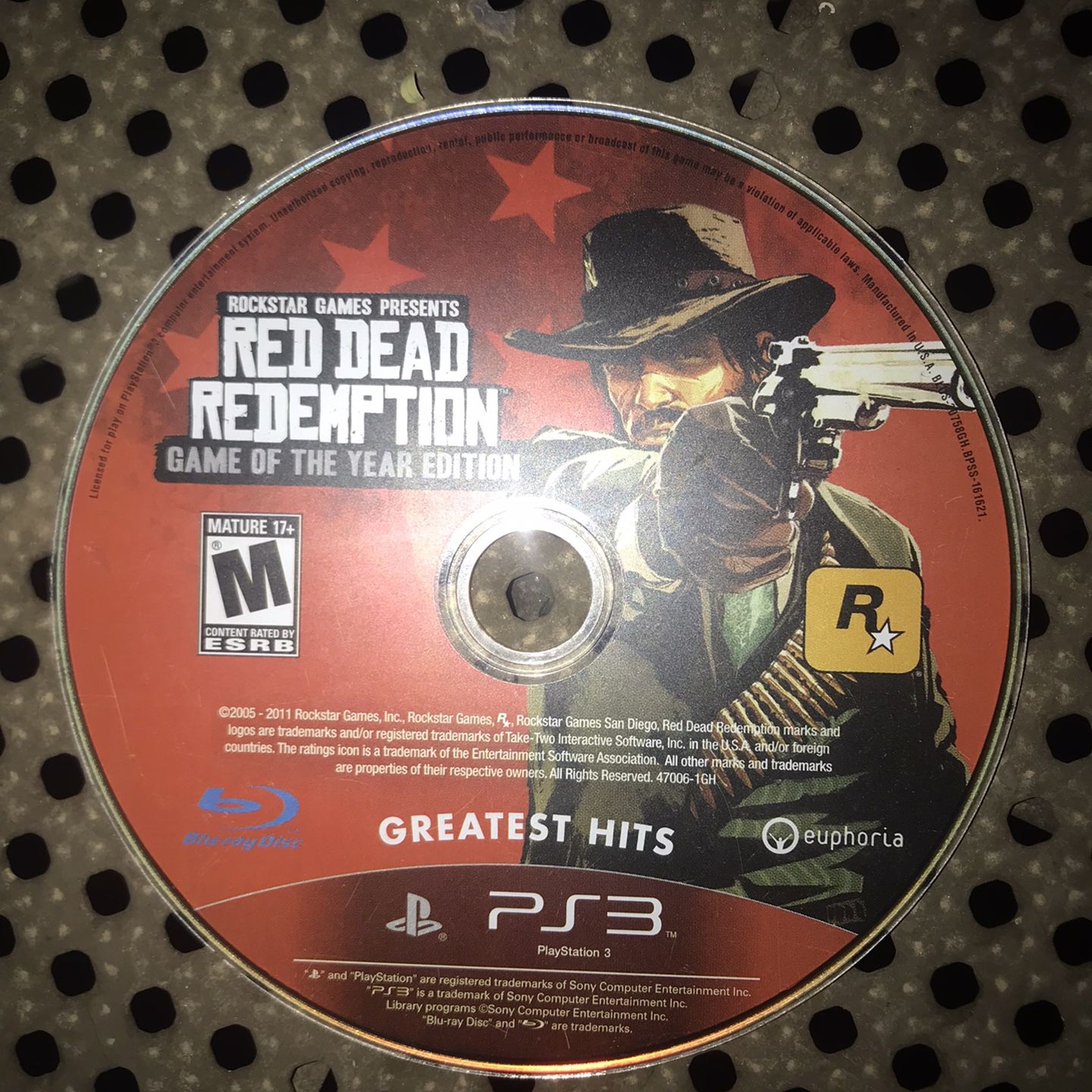 Red Dead Redemption: Game of the Year Edition (Greatest Hits) PS3