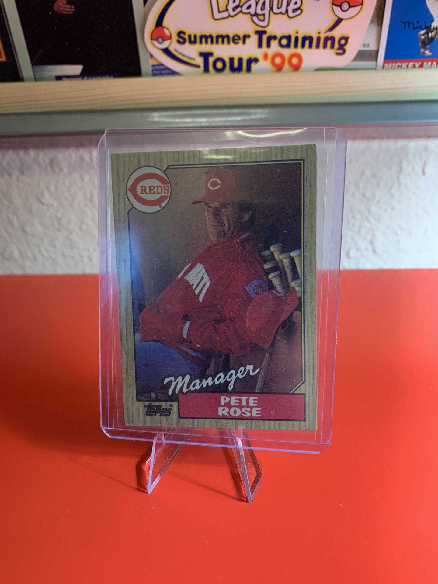Pete Rose Error Card 