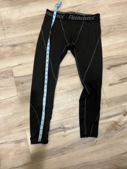 Men’s Black Compression Pants Leggings -small