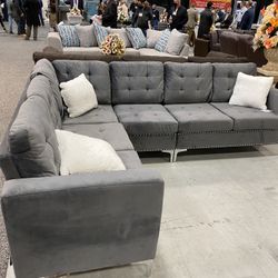 Sectional In Stock For Immediate Delivery 
