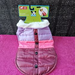 FetchWear Pet Winter Jacket Water Resistant Coat Dog Puppy Clothes - SMALL