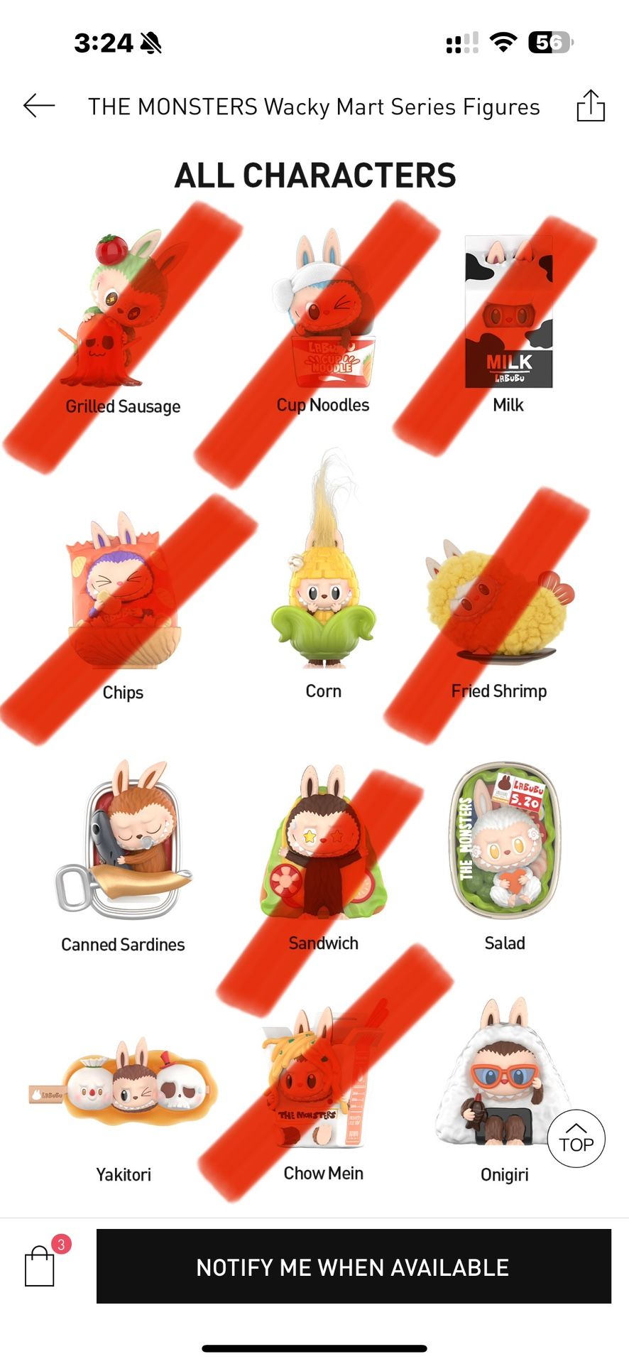 Labubu Wacky Mart Figures (READ DESCRIPTION) Pop Mart