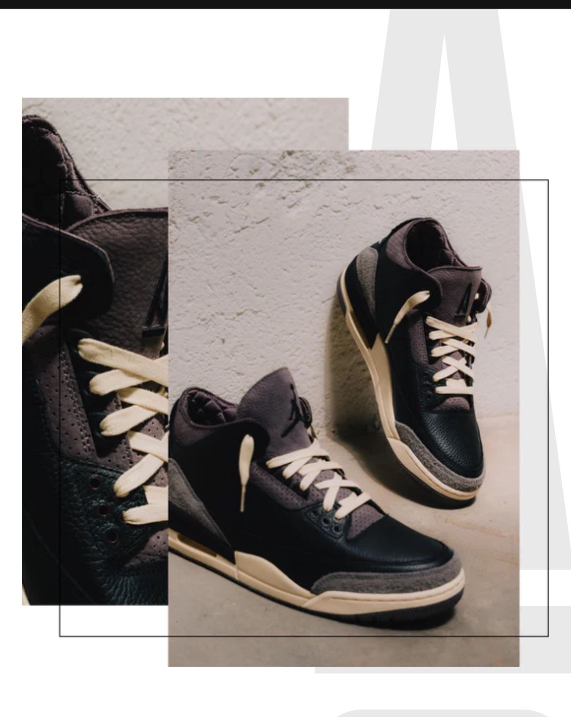 Jordan 3 A ma maniere 11.5 And 12 Men’s 