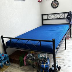 Twin Sized Bed & Mattress 