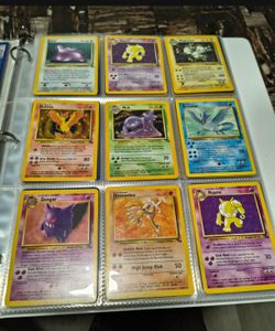 1995 Pokemon fossil card set