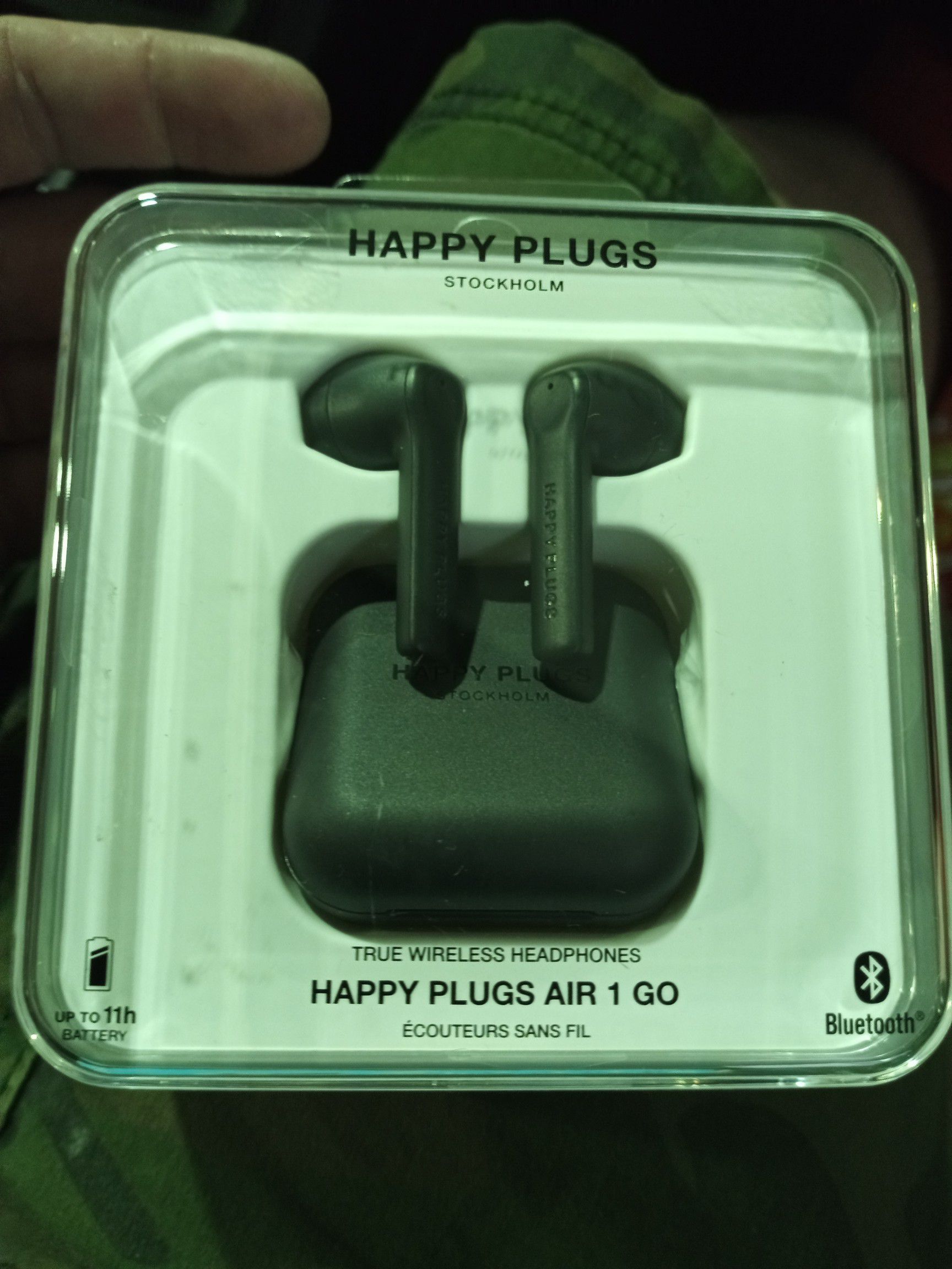 Happy Plugs wireless Bluetooth headphones