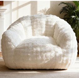 Giant fluffy chair