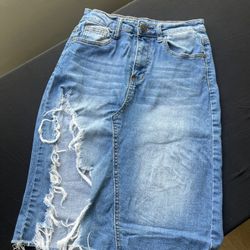 Jean Skirt
