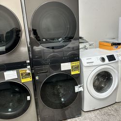 New Open Box LG Stackable Gas