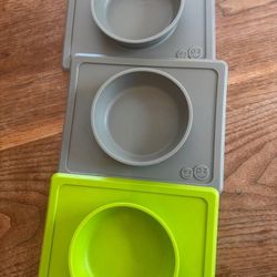Ez Pz Mini Bowl/plate Suction Mats For Toddlers and Kids