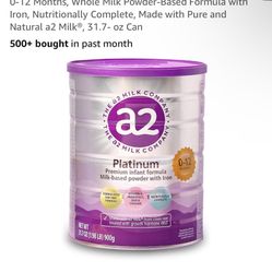 NEW A2 Platinum Baby Formula 