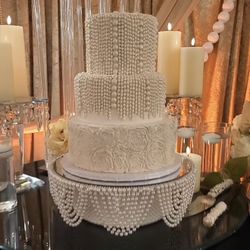 Pearl Wedding Cake Stand 