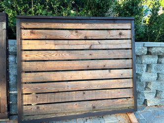 Driveway gate  142 inches & Pedestrian  gate  49 inches