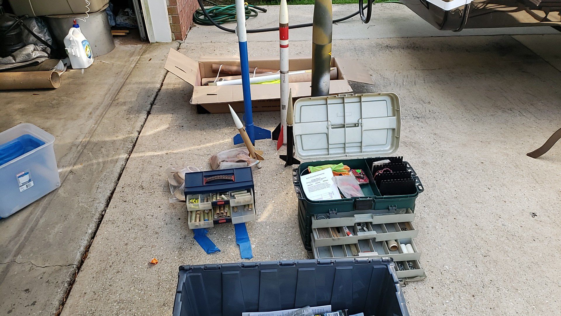 Model rockets and parts FREE
