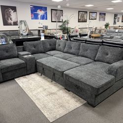 Gray Sofa Sectional Sleeper