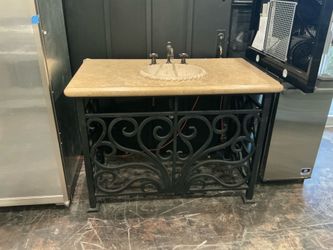 Iron Vanity 35 x 48 inches