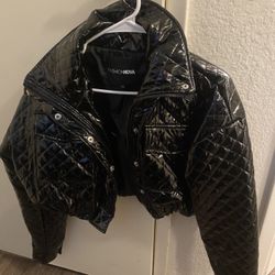 Cropped Puffer Jacket