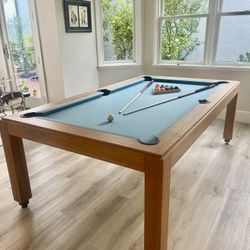 Pool Table And Dining Table Combo