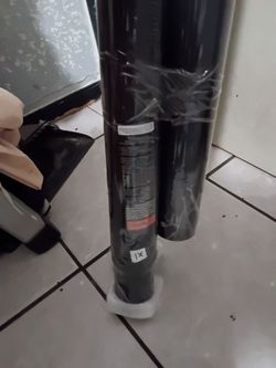 Basketball hoop pole