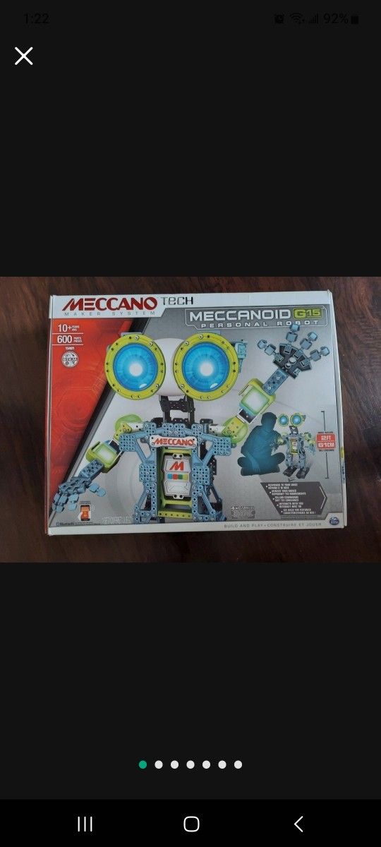 Personal ROBOT, Meccanoid G15. Assemble TOY