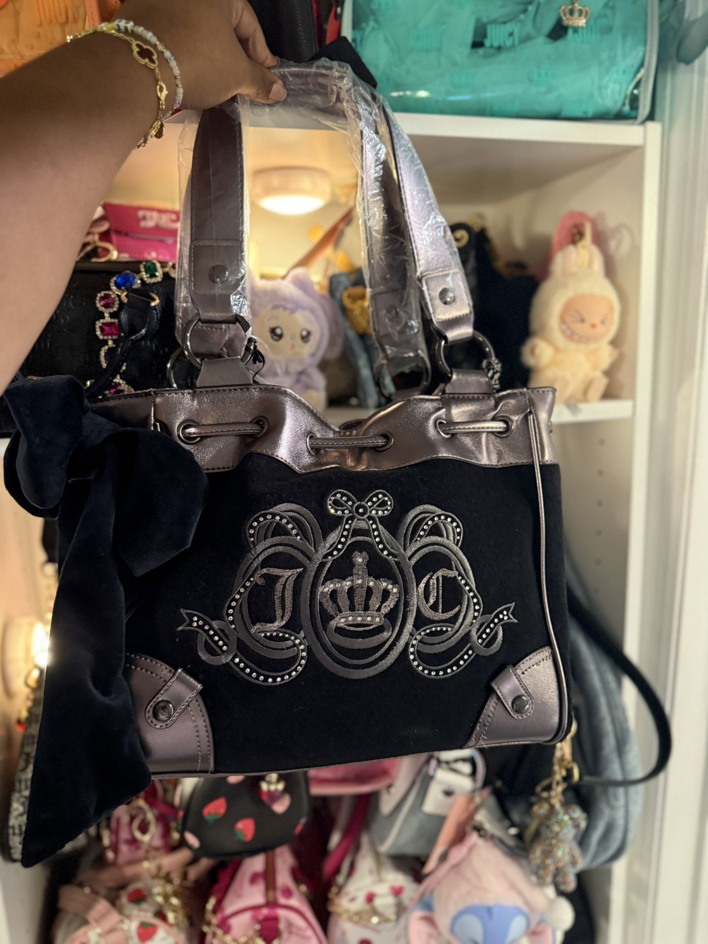 JUICY COUTURE JUICY LOVERS TOTE SHOULDER BAG