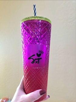 Starbucks Shea Anthony Women's History Month SHE X (LOVES) THIS 24 oz Travel Tumbler Mug