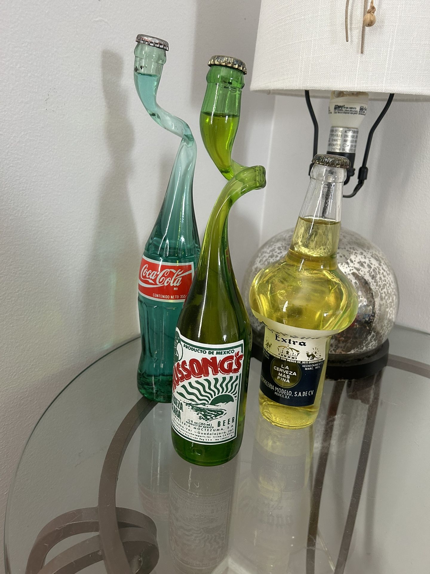 Unique Beer And Coke Bottle