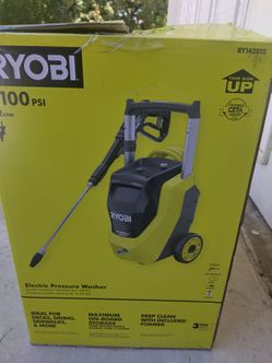 Ryobi  2100 psi  power wash //// Milwaukee M18 battery charger and drill