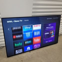 65" LED Roku Smart TV