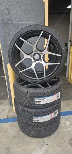 XIX 20 inch Wheels On falken Azenis  Tires 5x120 