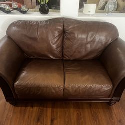 Leather Couch - 2 Seater