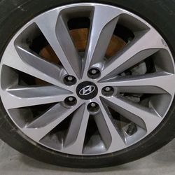 Hyundai Elantra Rims Genesis Wheels Santa Fe Veloster Kona Accent Tucson 