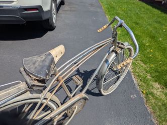1965 sears spaceliner chrome 26 inch crusher