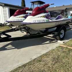 2x Seadoo GS 720 With Zieman Jetloader