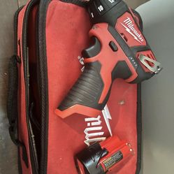 New Milwaukee 12v Drill
