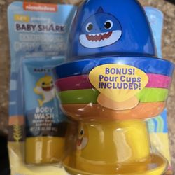 Baby Shark Bath Set 