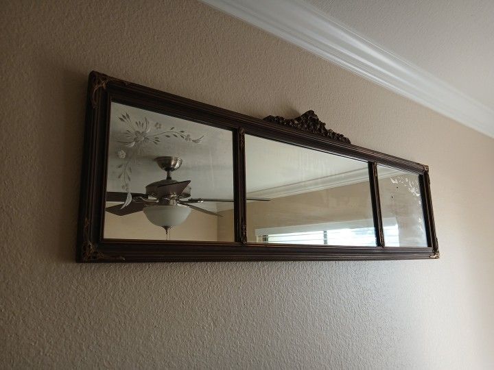 Rare Find "Mantle Mirror" (ANTIQUE)