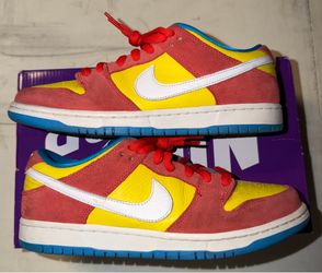 SB Dunk Low Pro - Bart Simpson BQ6817-602