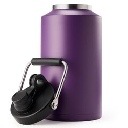 New 128oz Stainless Steel Insulated Gallon Jug