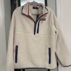 Vineyard Vines Sherpa Quarter Zip (M)