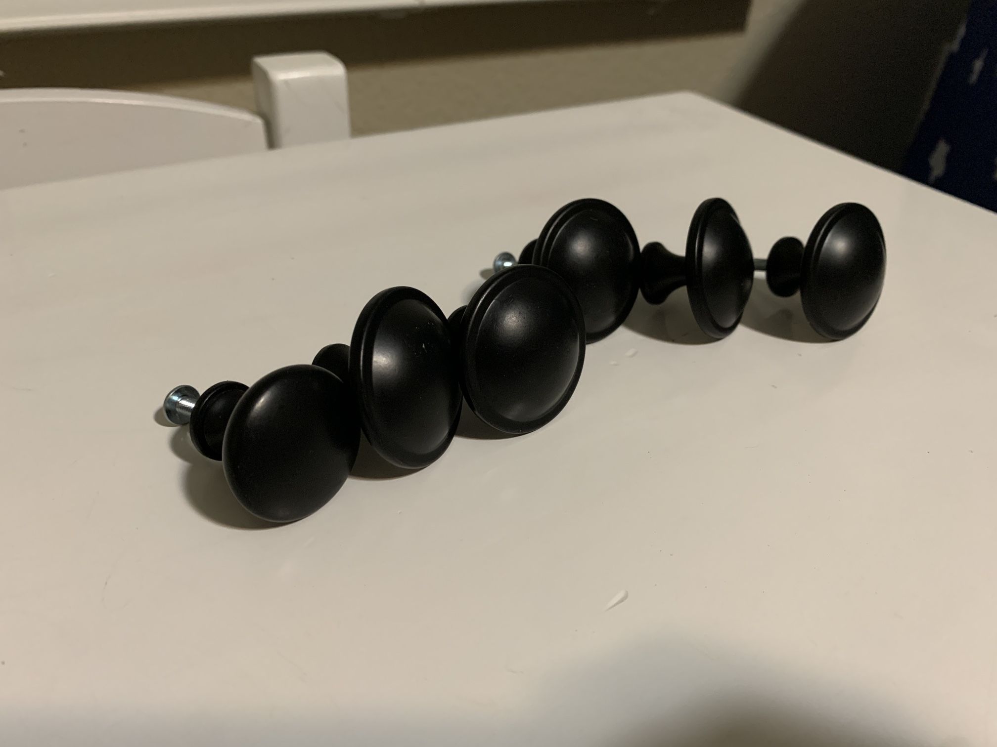 Handles on the dresser