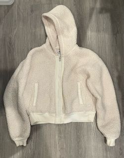 Hollister Sherpa Zip-Up Hoodie