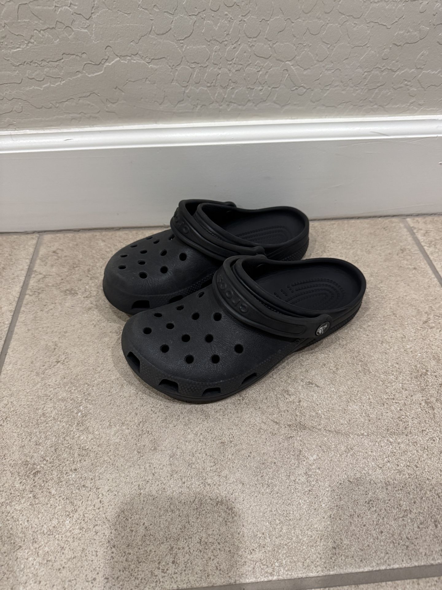 Kids Black Crocs
