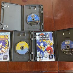 Nintendo gamecube  Sonic game Collection 