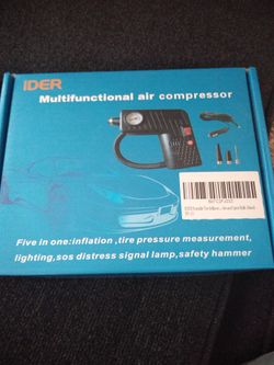 Mini air compressor comes in handy brand new in the box