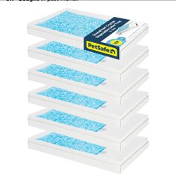 6 pack disposable Crystal litter tray