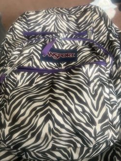 Jansport Zebra Backpack