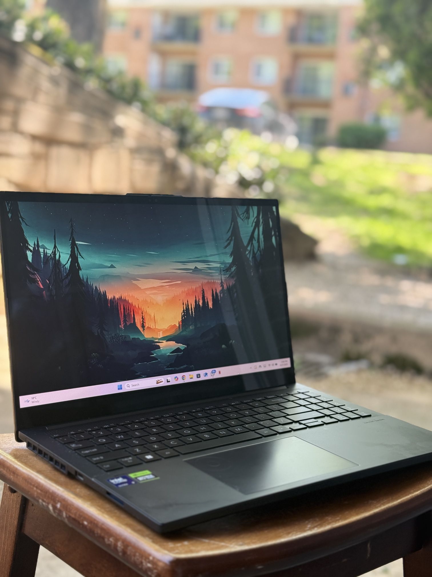 ASUS - Vivobook Pro 15 FHD OLED Laptop - Intel Core Ultra 9 with 24GB Memory - NVIDIA GeForce RTX 3050 - 2TB SSD - Earl Gray