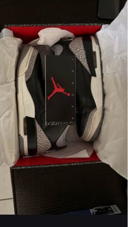 Air Jordan 3’s “Black Cements”