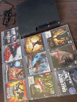 Ps3 with lot of games